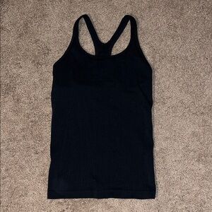 Women's Black Lulelemon Tank Top